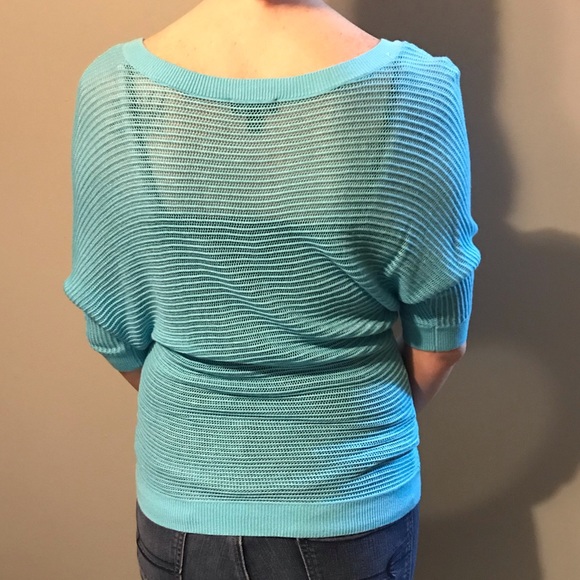 Aqua mesh top - Picture 3 of 3